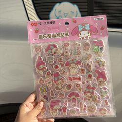 My Melody Bubble Stickers 