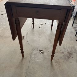 Antique Folding Artist Table 