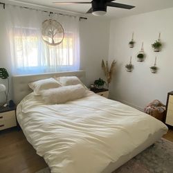 Baxton Studio Queen Bed