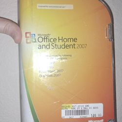 Office Home 2007 PC License