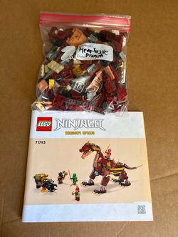 Lego ninjago Heatwave Transforming Lava Dragon 71793