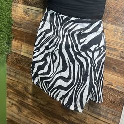 Zebra Skort