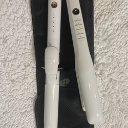 T3 Twirl Ceramic Curling Iron And T3 Single Pass Ceramic Flat Iron