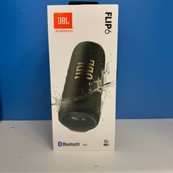 New JBL Flip 6 Portable Waterproof Bluetooth Speaker - Pay $5 To take It home And pay The rest Later 