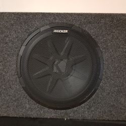 Kicker PT250 10" Subwoofer with Built-In 100W Amplifier

