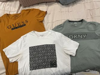 Men’s XL T-shirts, Guess, Karl Lagerfeld, DKNY