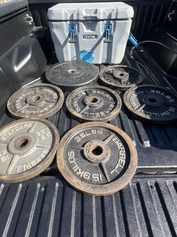 Weight Plates 2 For $60