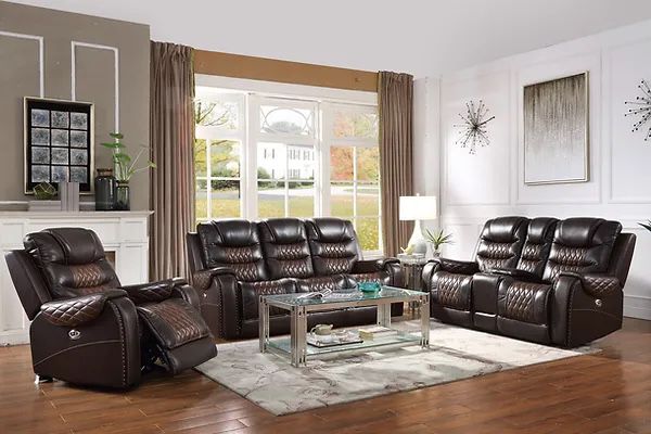 Top Grain, Leather Sofa, Loveseat, And Recliner