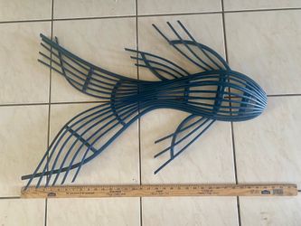 Fish picture, mermaid metal art