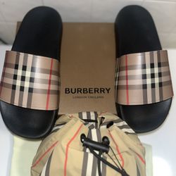 Burberry Slides (Size 10)