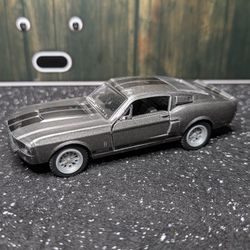Kinsmart FORD MUSTANG GT500 SILVER/BLK "ELEANOR GONE IN 60 SECs" MOVIE CAR 1/38