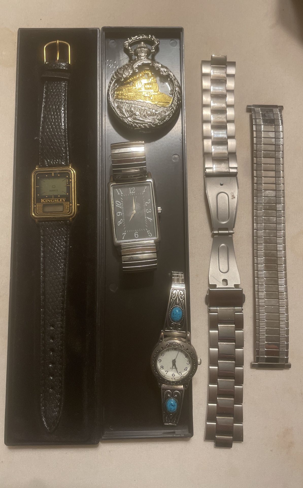 Watches and assessories.