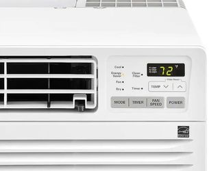 A000288A LG - 14,000 BTU 700 Sq. Ft. 230V In Wall Air Conditioner with Remote - White Open box mint condition