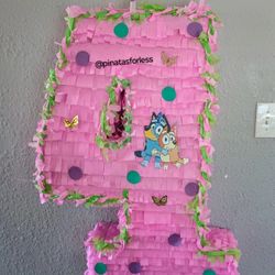 Number piñata 