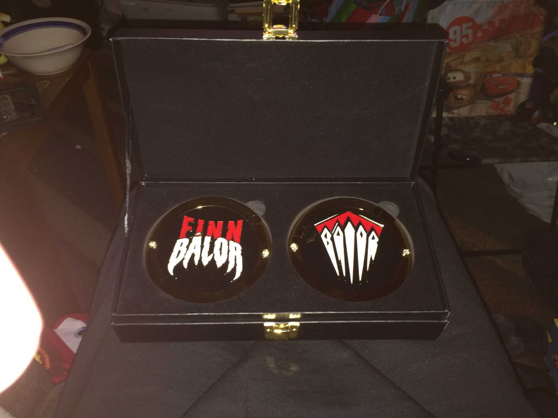 Wwe Finn Balor side plates
