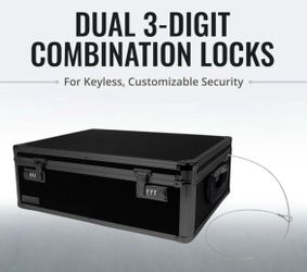 Lightweight Locking Storage Box