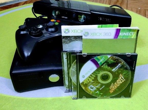 Xbox360° Console, Kinect, & Games.