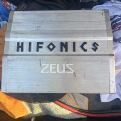 ZEUS HIFONICS CAR AMP