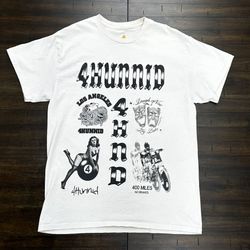 4Hunnid Youth Cream T-Shirt – Size Medium