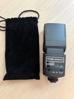 NEEWER TT560 Camera Flash Speedlite Compatible with Canon Sony Nikon Panasonic Fuji DSLR with Universal Single Contact Hot Shoe Mount, Speedlight Comp