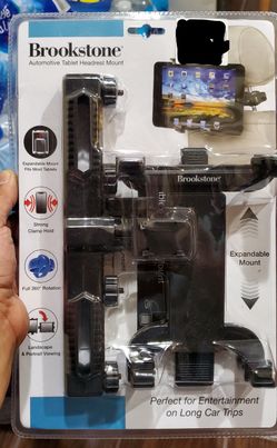 Brookstone Automotive Tablet Headrest Mount