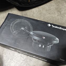 Rockford Fosgate T1650 Power 6.5" 2-Way Coaxial Full Range Speakers - Black (Pair)
