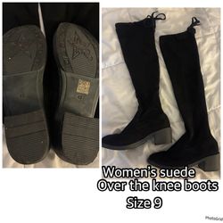 Over The Knee Women’s Boots Size 9 $10