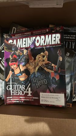 Box full of old game informer