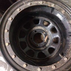 Racing Wheels With Lock Nuts Set Of Two 