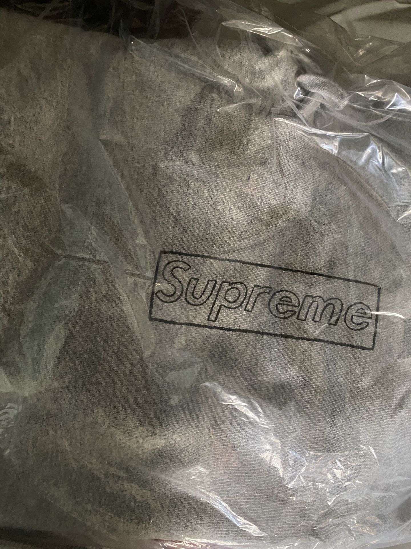 Supreme Box Logo KAWS Hooded Sweatshirt Size Small $450