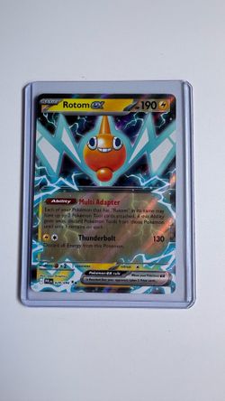 Pokémon TCG Rotom ex Holo Double Rare 029/094 Phantasmal Flames EN NM