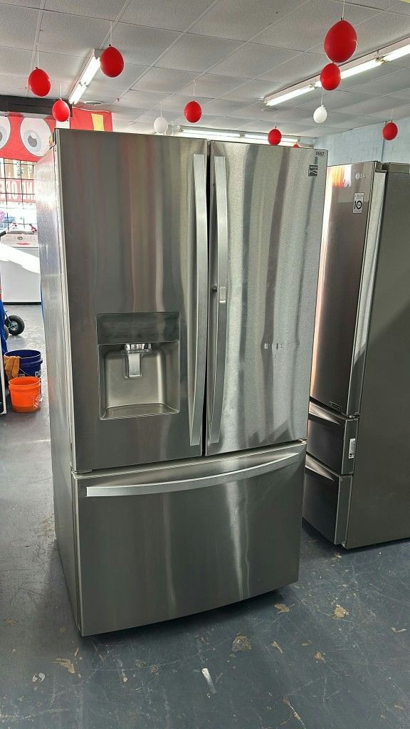 36inches width Refrig erator Fri dge Ken more With Install!