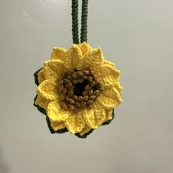 🧶Handmade crocheted sunflower🌻card holder