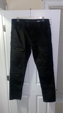 Sean John Black Camo Cargo Pants