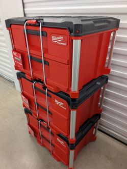 🔥 BRAND NEW MILWAUKEE PACKOUT 2-DRAWER TOOL BOX 🧰 $160 EACH (FIRM)