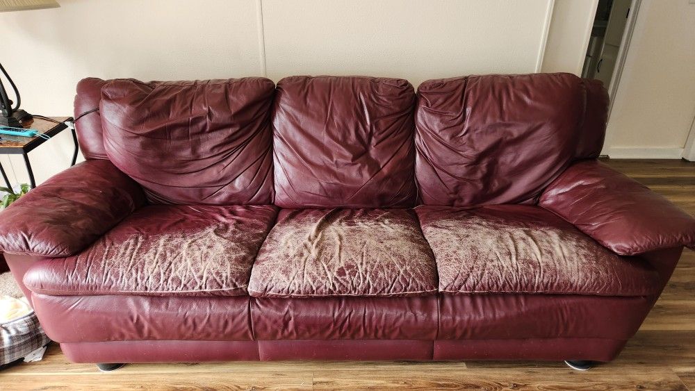 Leather Couch