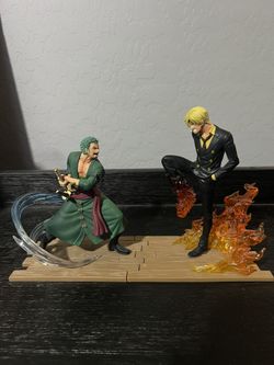 One Piece Zoro Sanji LOG FILE SELECTION FIGHT figure