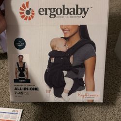 ERGOBABY ONYX BLACK Like new!