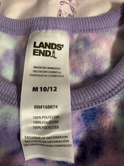 Lands' End Kids Tie-Dye Sweatshirt