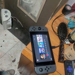The older model Nintendo switch 