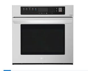 LG EasyClean 30 inch Single Electric Wall Oven True Convection and Self-cleaning ( Stainless Steel )