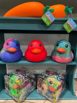 Squishy Toys ducks and carrots
