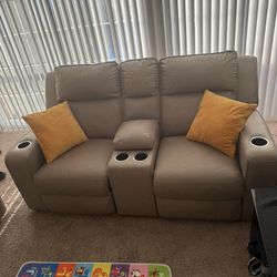 Sofa And Loveseat- Manual Reclining 