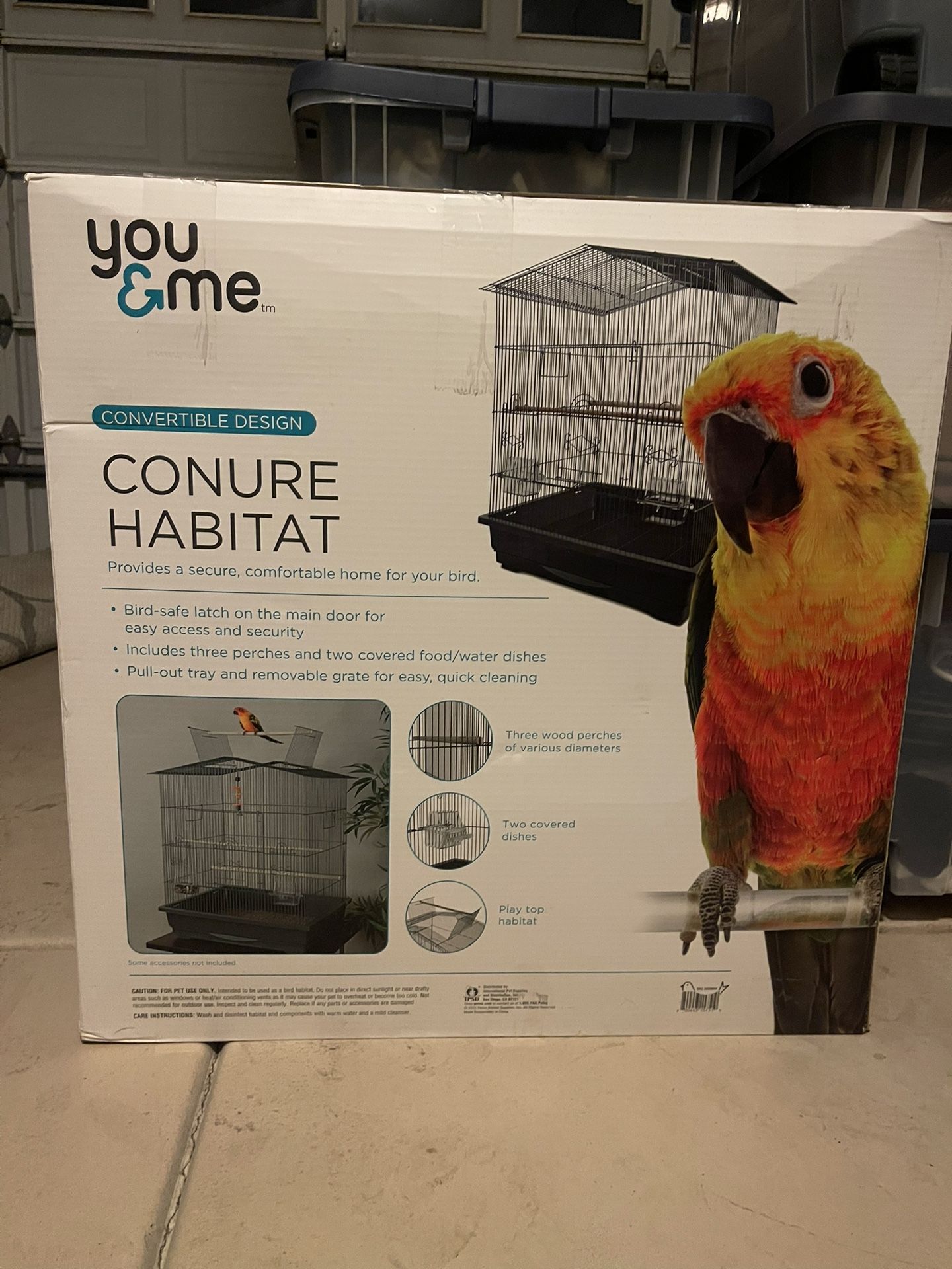 You & Me Conure/Bird Cage