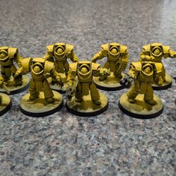 10 Horus Heresy Cataphractii Terminators (Plastic)