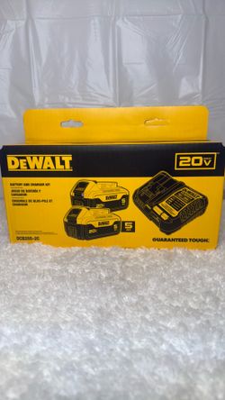 Dewalt battery 5ah with charger