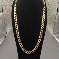 Gold Curb Chain