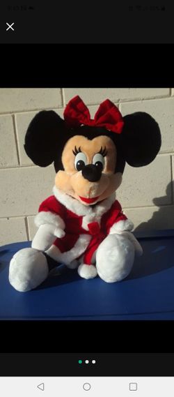 Santa Minnie Mouse Holiday