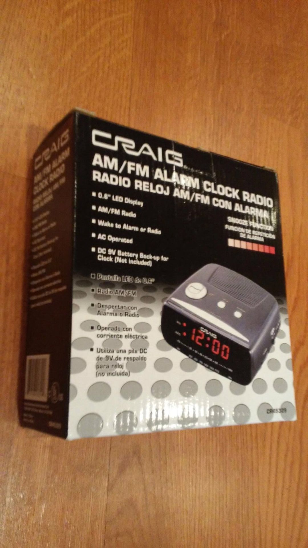 Craig AM/FM Alarm Clock