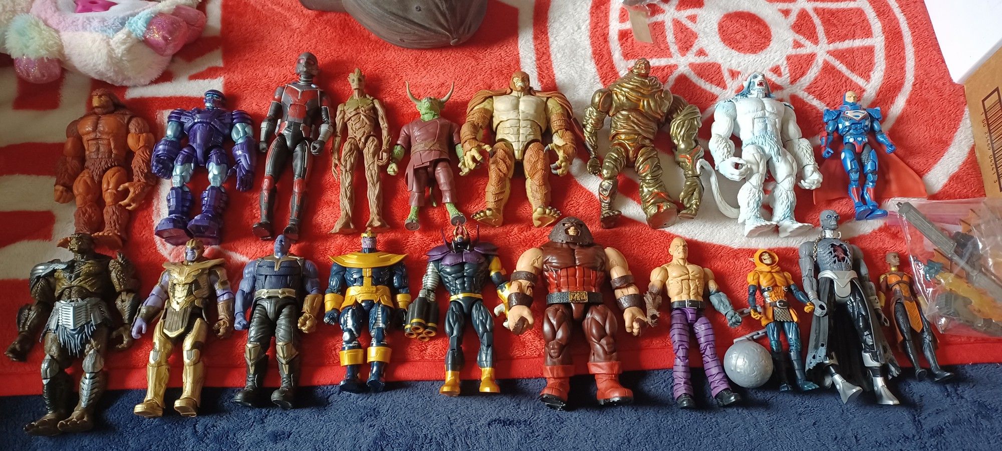Marvel Legends BAF/ CNC DC Action Figures